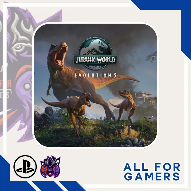 🔵JURASSIC WORLD EVOLUTION 3 PS5 ВЫБОР РЕГИОНА СКИДКА!