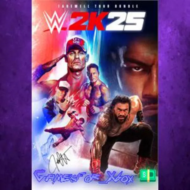 ☀️WWE 2K25 Farewell Tour Bundle XBOX