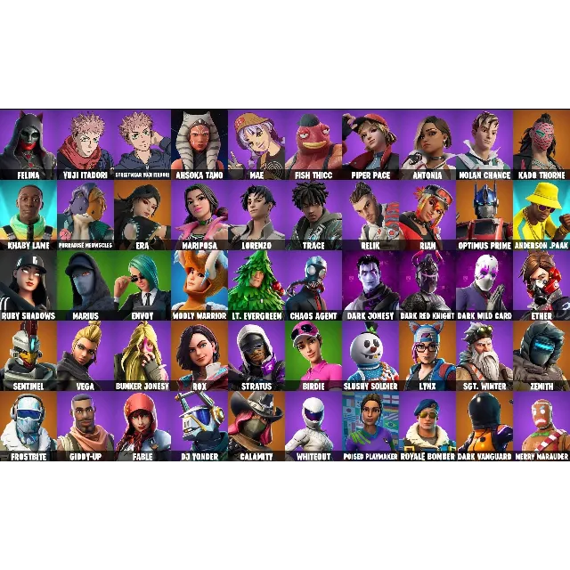 FORTNITE 53+ ОБЛИЦОВ АККАУНТ |OG ROYALE BOMBER| +ПОЧТА