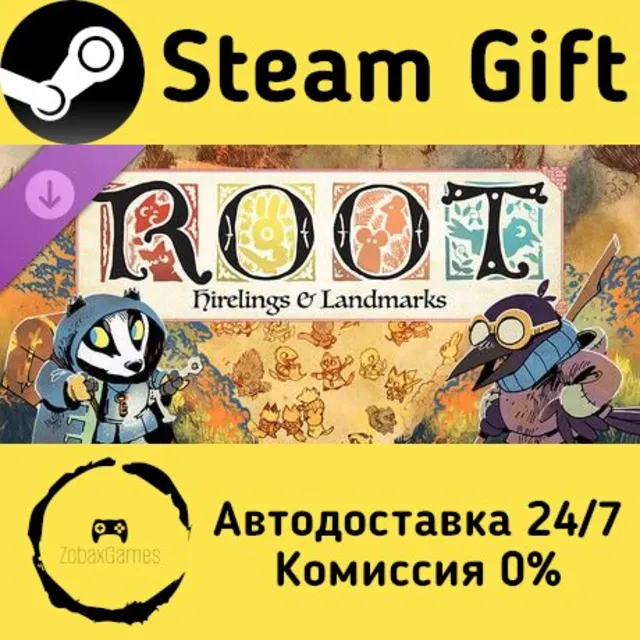 🚀 Root: Hirelings &amp; Landmarks 🤖 Steam Gift Россия ⚡ мгновенно