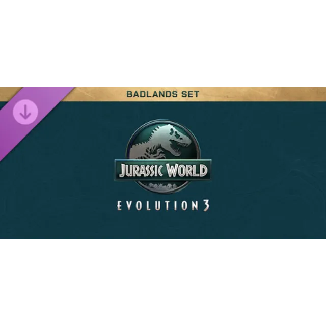 Jurassic World Evolution 3: Badlands Set steam DLC