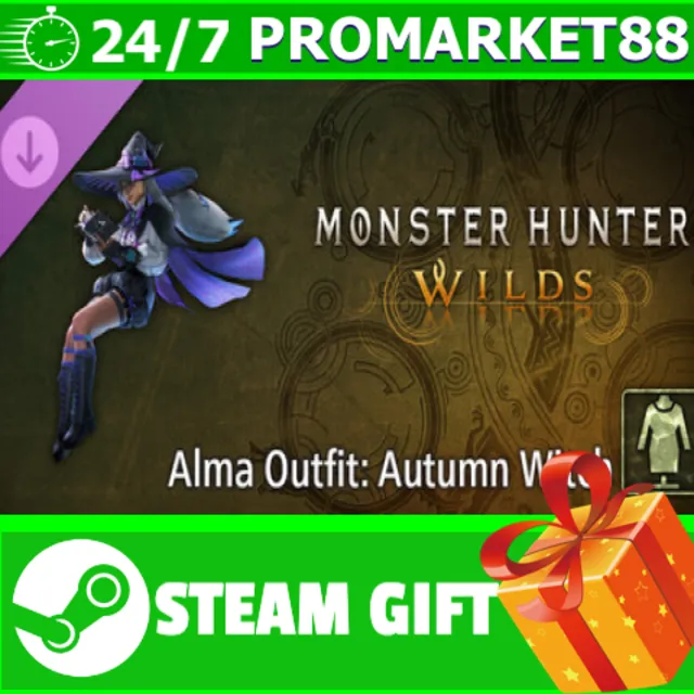 ️Monster Hunter Wilds - Alma Outfit: Autumn Witch
