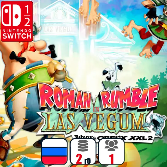 Roman Rumble in Las Vegum - Asterix | Nintendo Switch 1/2