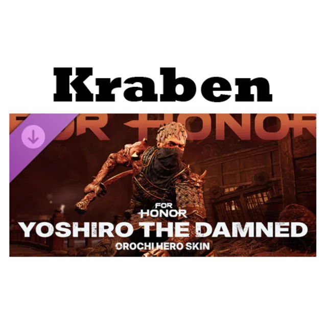 Yoshiro the Damned - Orochi Hero Skin FOR HONOR steam