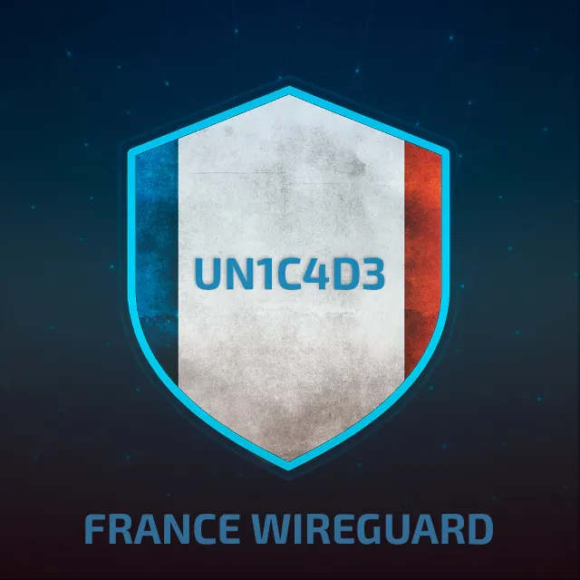 🌍 ФРАНЦИЯ WIREGUARD VPN