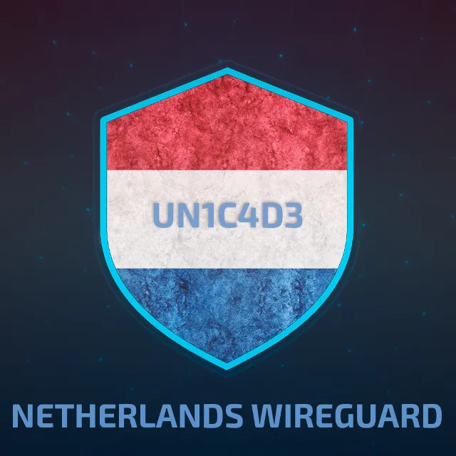 🌍 НИДЕРЛАНДЫ WIREGUARD VPN