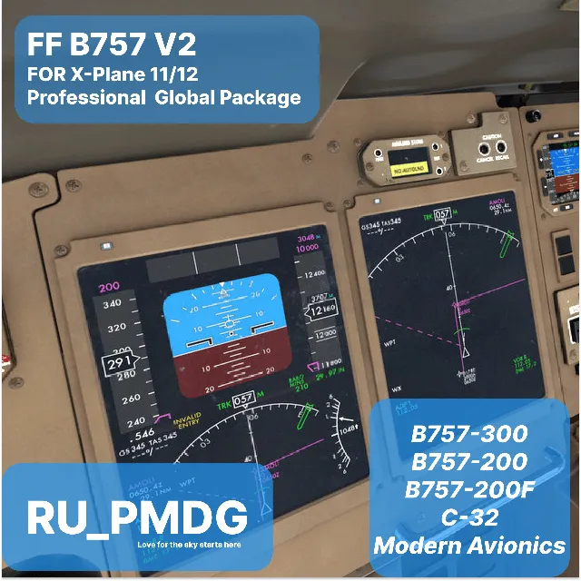 FF Boeing 757 V2 Professional Global for X-Plane 11/12