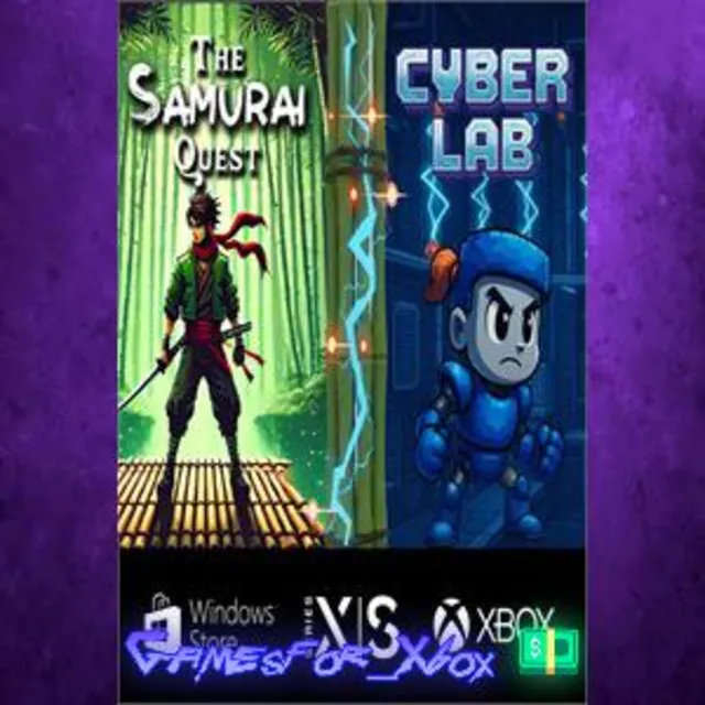 ☀️Bundle - Cyber Lab + The Samurai Quest XBOX