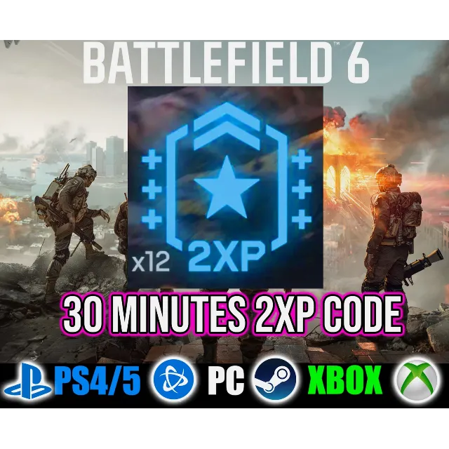 Battlefield 6 · 30 Min 2XP · GLOBAL Key