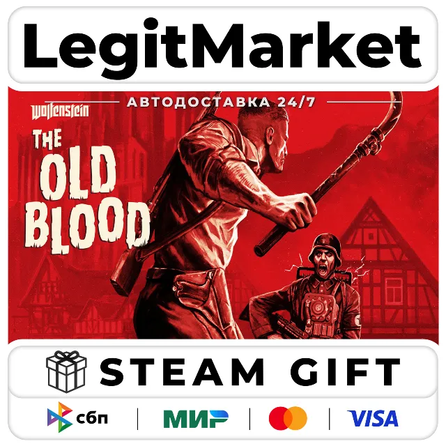 Wolfenstein: The Old Blood / Steam AUTO / РУ+МИР