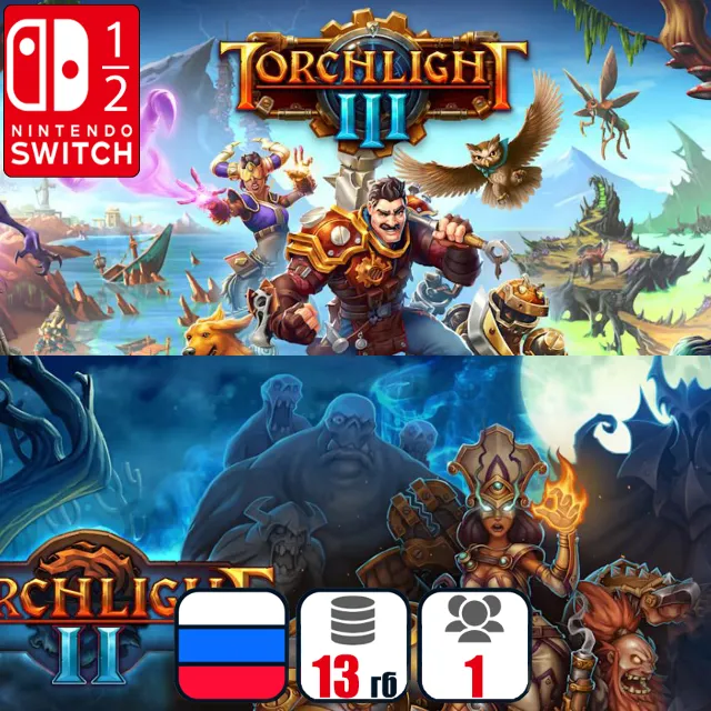 Torchlight (2+3) | Nintendo Switch 1/2