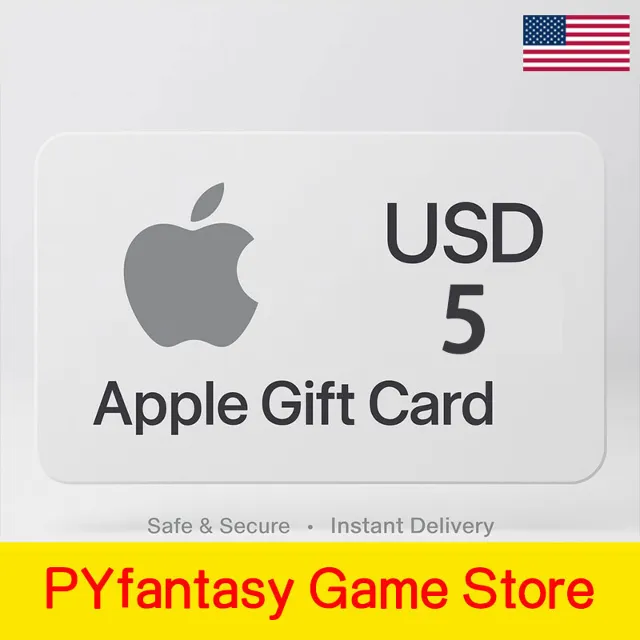 Apple iTunes Gift Card 5$ USD (USA) US