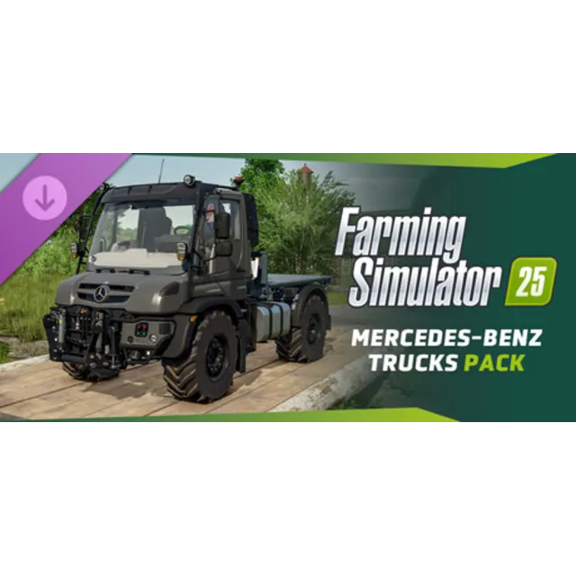 Farming Simulator 25: Mercedes-Benz Trucks Pack DLC