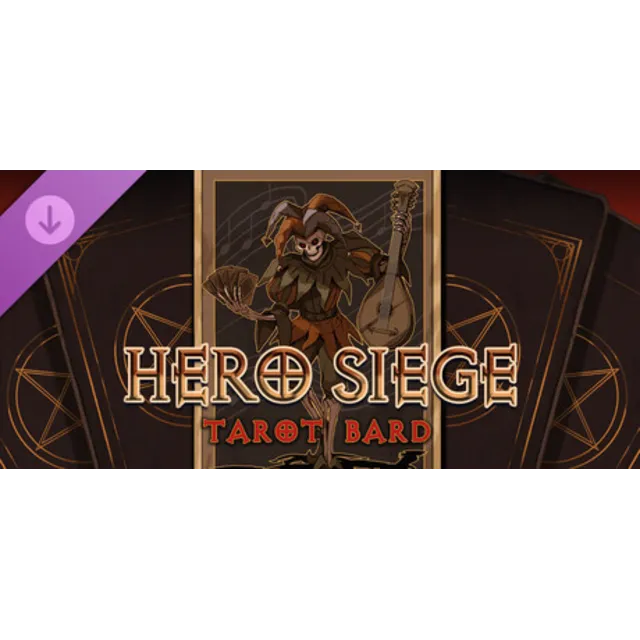 Hero Siege - Tarot Bard (Skin) DLC - STEAM GIFT РОССИЯ