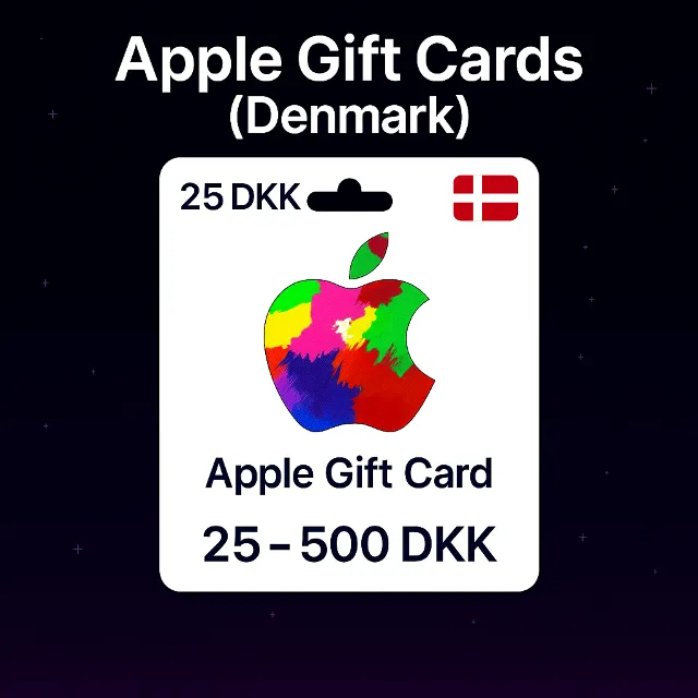 Apple Gift Cards (Дания) 25–500 DKK | Коды пополнения