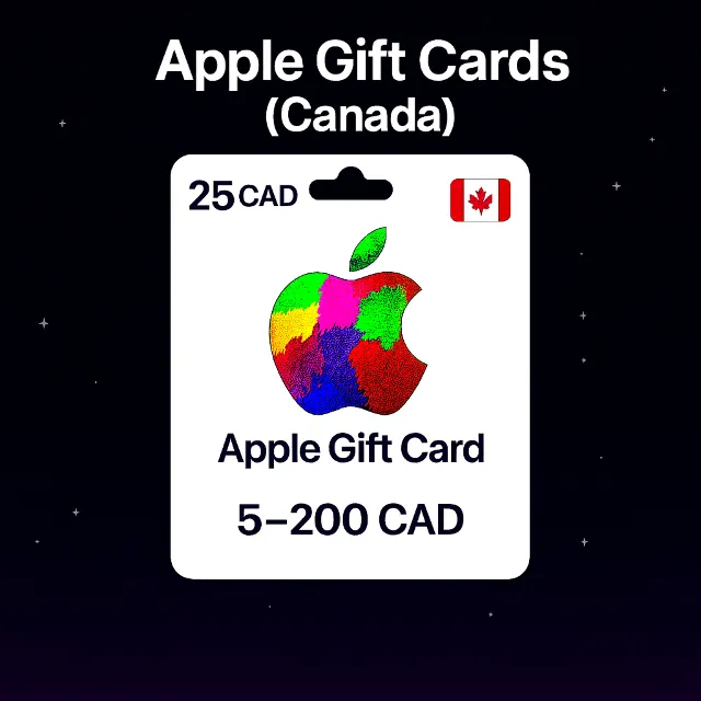 Apple Gift Cards (Канада) 5–200 CAD | Коды пополнения