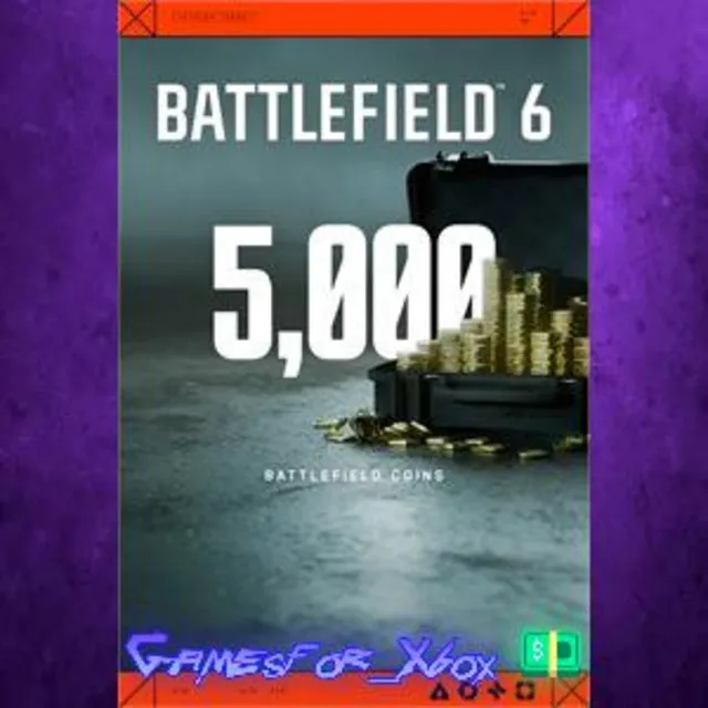 ☀️5000 BFC for Battlefield 6 and REDSEC XBOX DLC