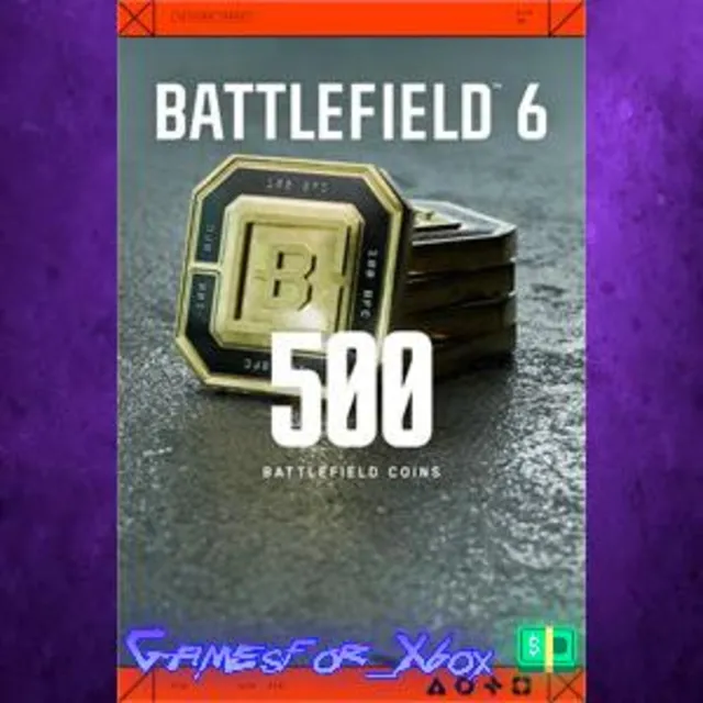 ☀️500 BFC for Battlefield 6 and REDSEC XBOX DLC