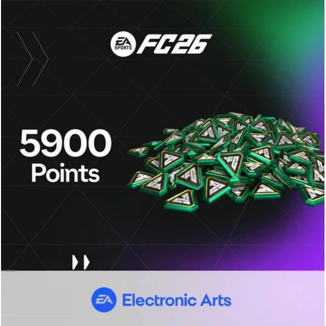 EA APP FC 26 5900 POINTS GLOBAL