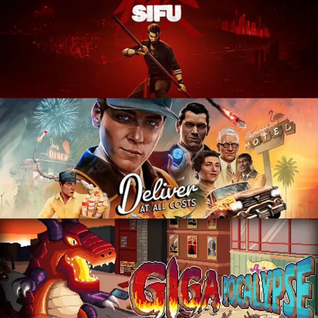 Sifu + Deliver At All Costs + Gigapocalypse EGS ACCOUNT