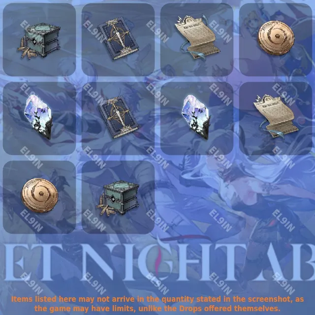 🌈Duet Night Abyss🌟Твич Дропсы🎉10 предметов + 🎁