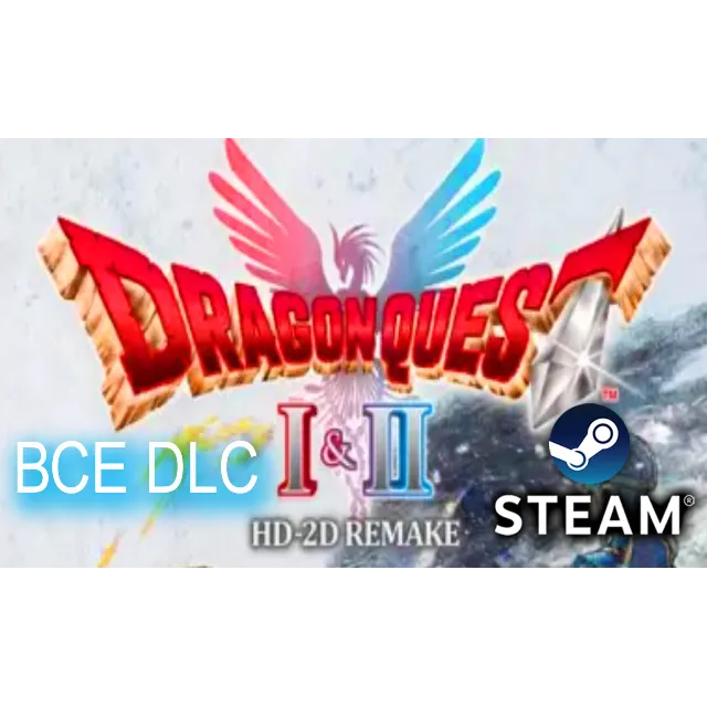 DRAGON QUEST I &amp; II HD-2D REMAKE・STEAM・PC 90 ДН
