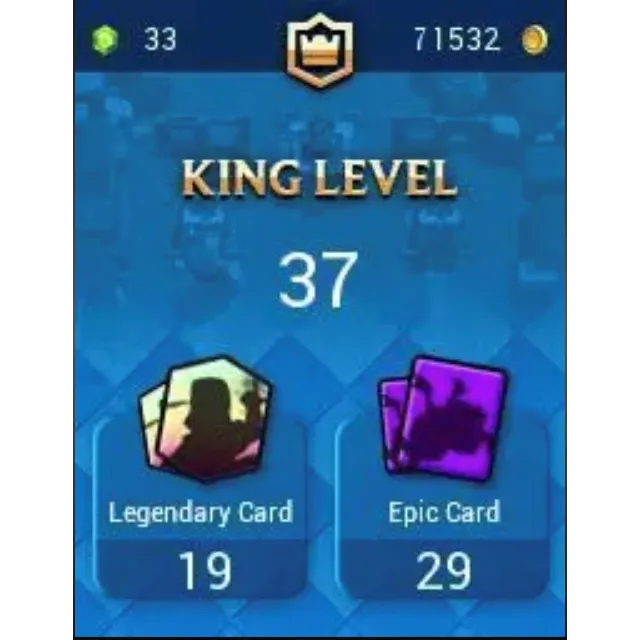 CR - BS - COC | 37 LVL 💎 6092 Tрофеев | Royal Crypt 🎁