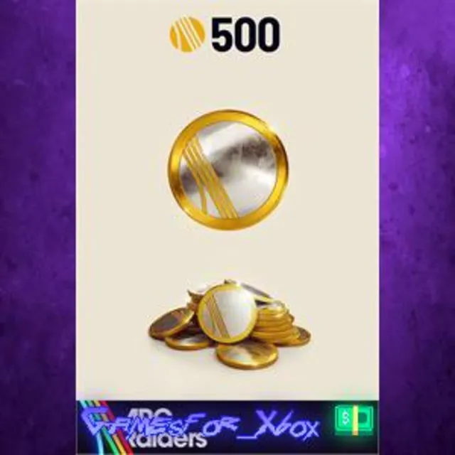 ☀️500 Raider Tokens XBOX DLC