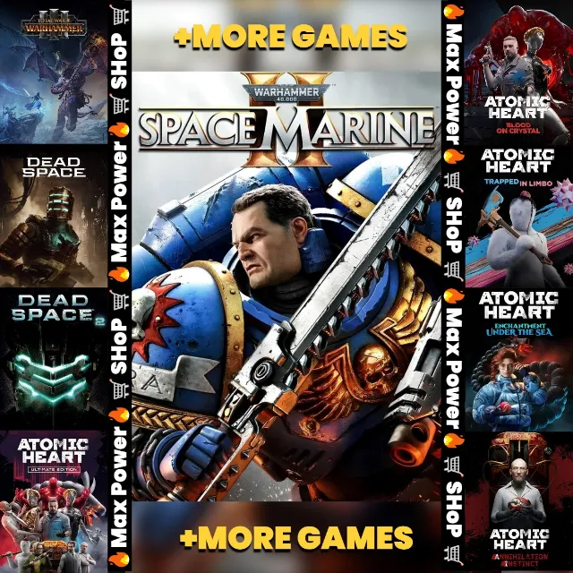 Warhammer 40,000: Space Marine 2 +Total War: WARHAMMER III общий онлайн аккаунт Steam