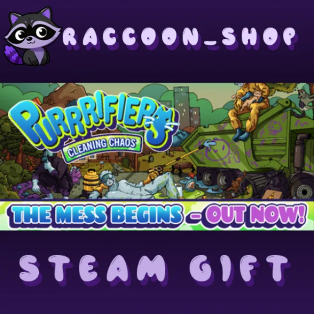 💦Purrrifiers: Cleaning Chaos - Goofylike Cleaning Co-o