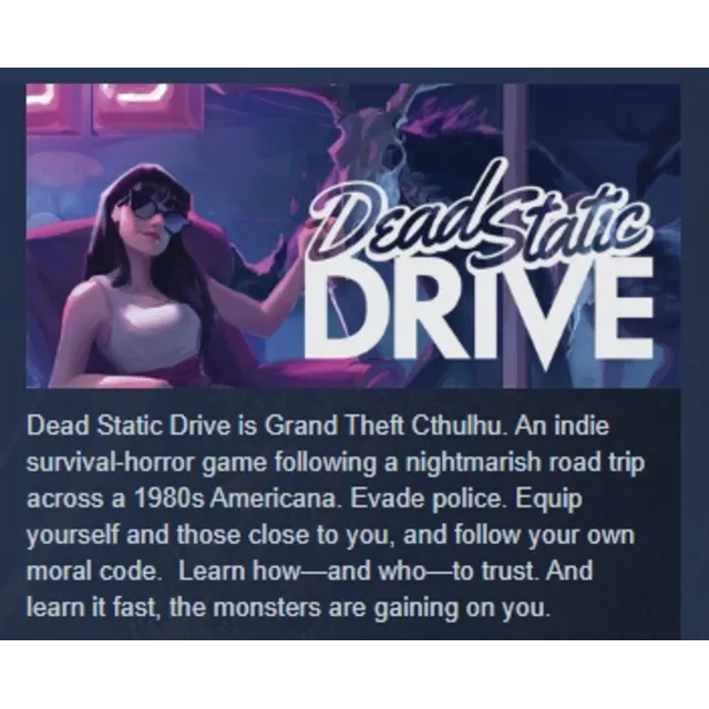 Dead Static Drive АВТОДОСТАВКА STEAM GLOBAL МГНОВЕННО ЛИЦЕНЗИЯ