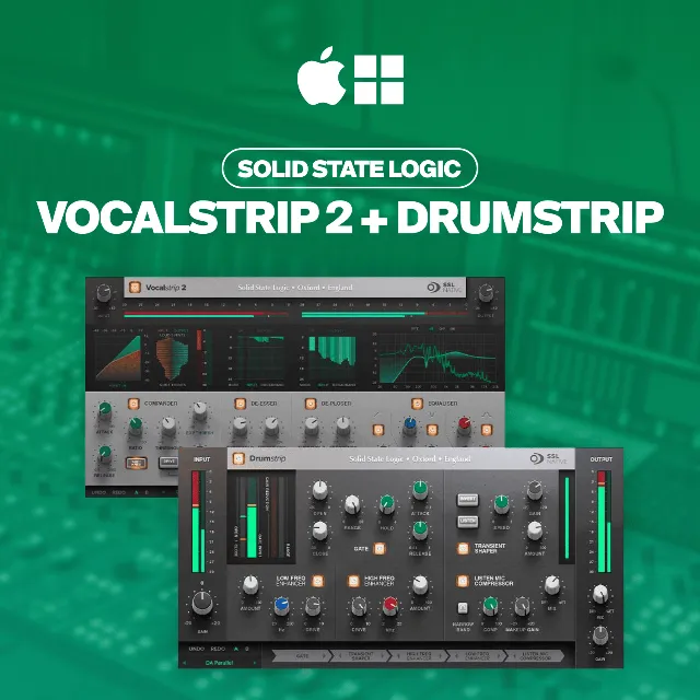 SSL Native | Vocalstrip 2 &amp; Drumstrip [ЛИЦЕНЗИЯ iLok]