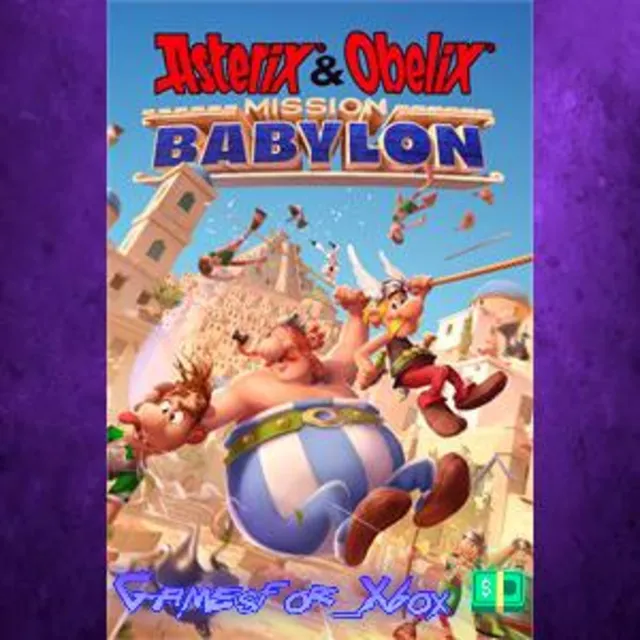 ☀️Asterix &amp; Obelix - Mission Babylon XBOX