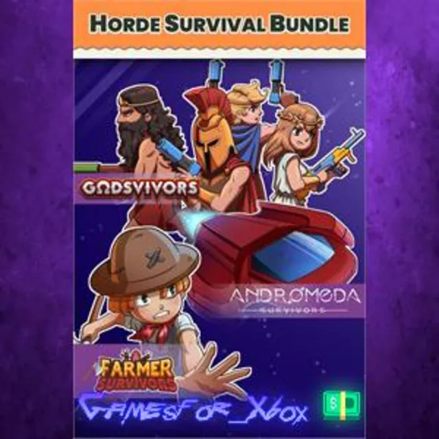 ☀️Horde Survivor Bundle Windows 02 - Andromeda, Godsvivors and Farmer Survivors WIND