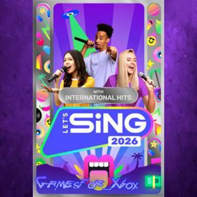 ☀️Let’s Sing 2026 with International Hits - Platinum Edition XBOX