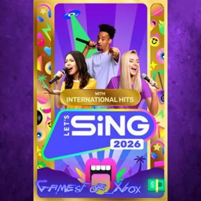 ☀️Let’s Sing 2026 with International Hits - Gold Edition XBOX