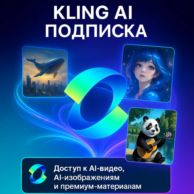 KLING AI ПОДПИСКА НА ВАШ АККАУНТ | БЫСТРО