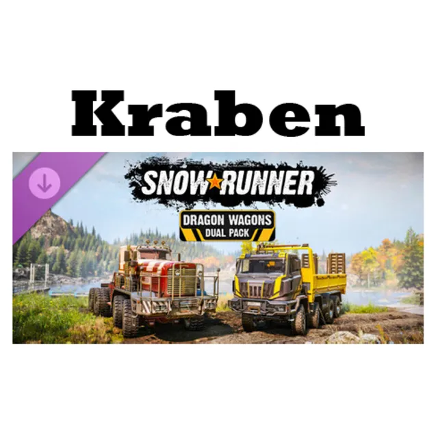 SnowRunner - Dragon Wagons Dual Pack steam DLC