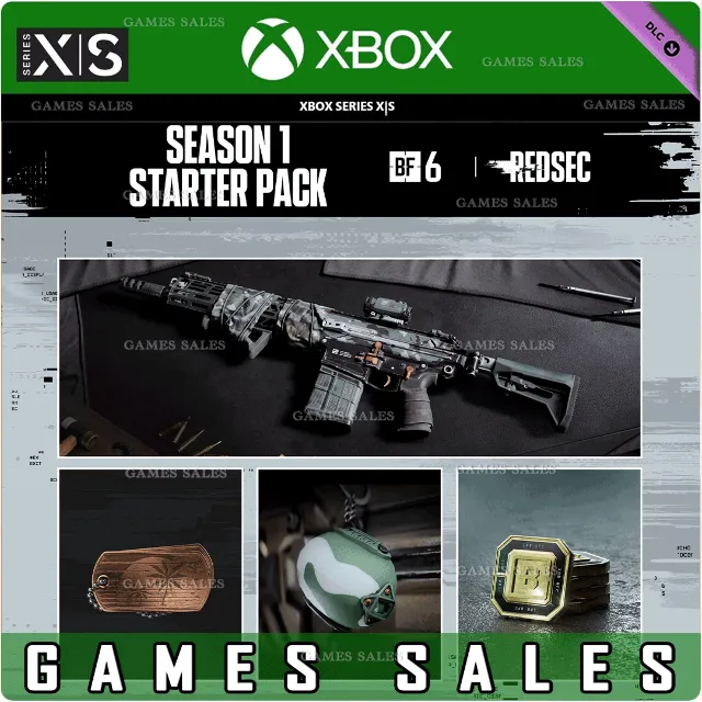 ✅SEASON 1 STARTER PACK BATTLEFIELD 6 AND REDSEC❤️XBOX