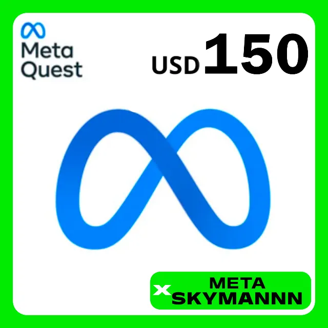 META QUEST 150$ USD США КАРТА ПОПОЛНЕНИЯ АВТО 24/7