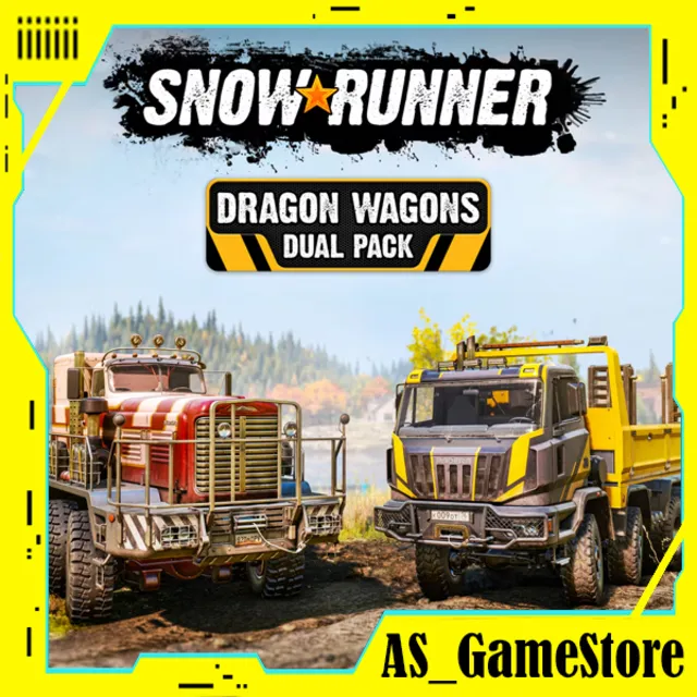 🔵SnowRunner - Dragon Wagons Dual Pack | PS Турция Украина