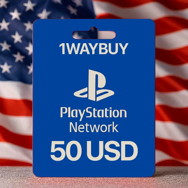 США PlayStation Netwoк 50 USD Подарочная карта код пин