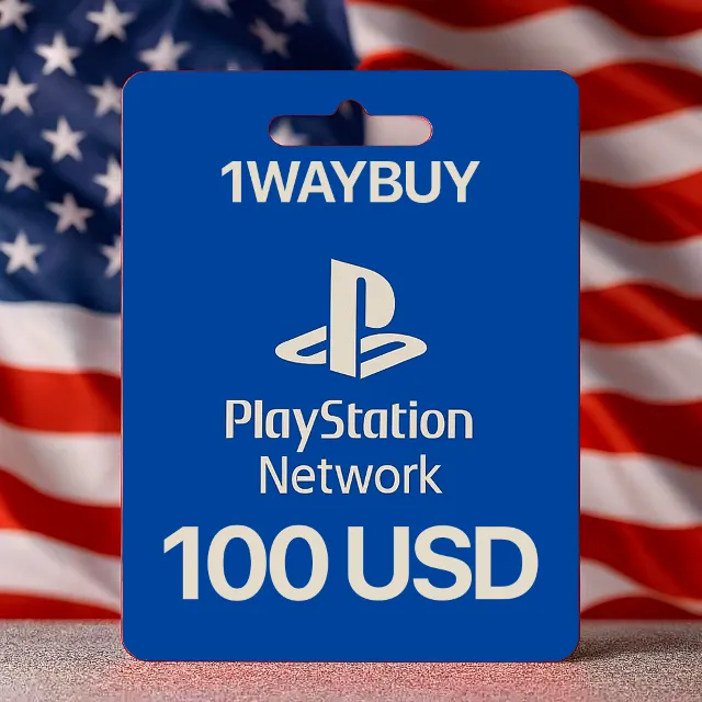США PlayStation Netwoк 100 USD Подарочная карта код пин
