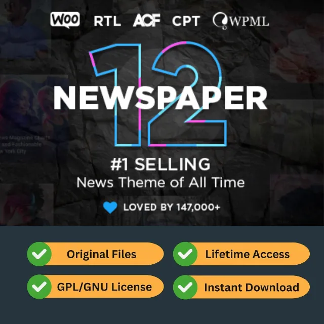 Newspaper Theme на всю жизнь ( GPL Version )