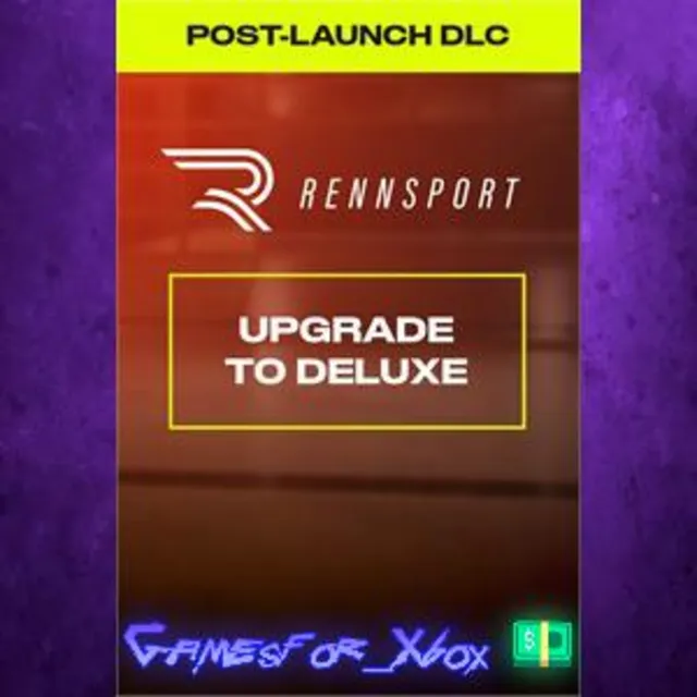☀️RENNSPORT - Upgrade to Deluxe Edition XBOX DLC