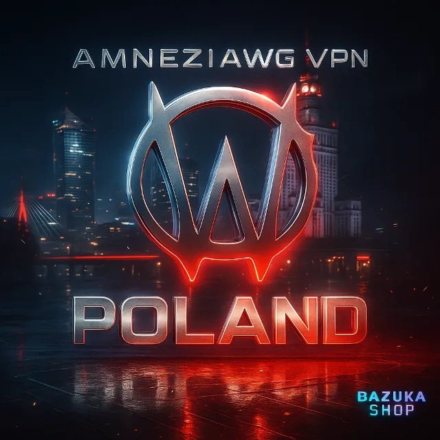 VPN ВПН AMNEZIA ЛИЧНЫЙ ПОЛЬША AMNEZIAWG