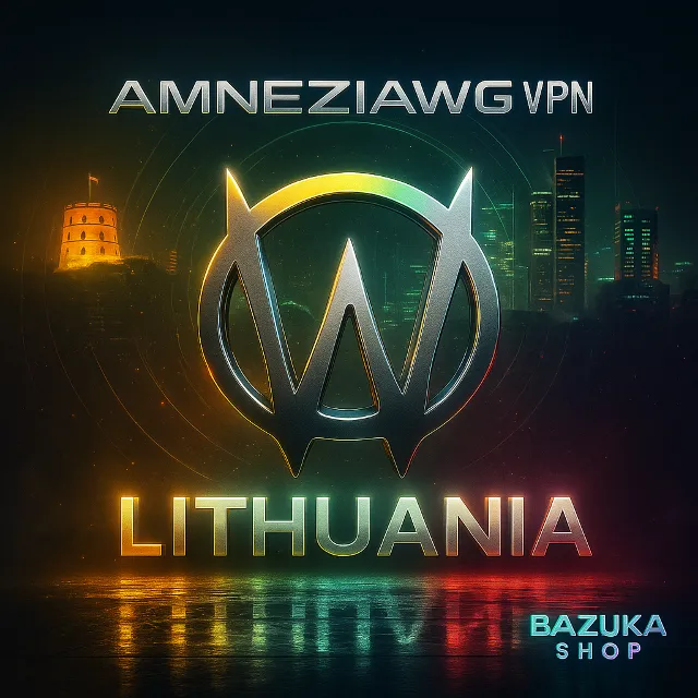 VPN ВПН AMNEZIA ЛИТВА ЛИЧНЫЙ AMNEZIAWG