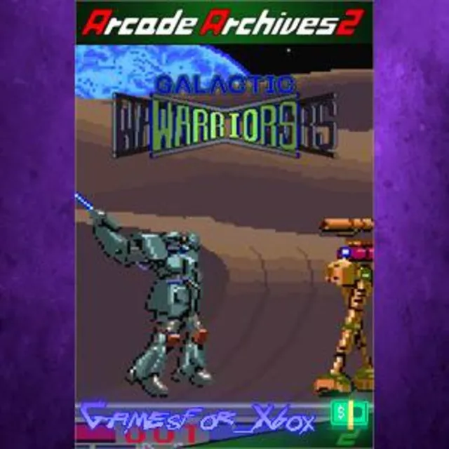 ☀️Arcade Archives 2 GALACTIC WARRIORS XBOX