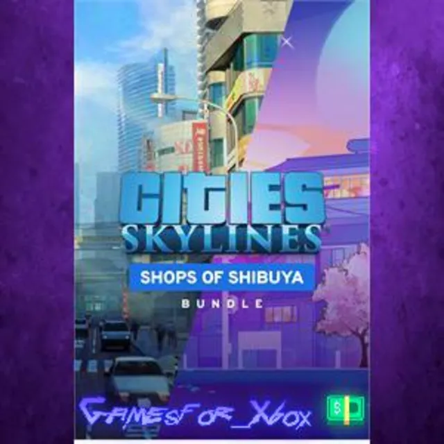 ☀️Cities Skylines - Shops of Shibuya Bundle XBOX DLC