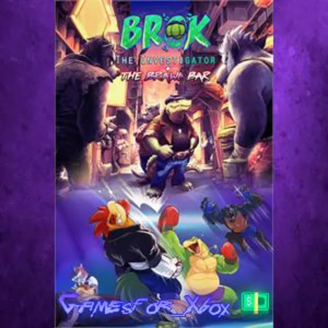 ☀️BROK the InvestiGator + The Brawl Bar XBOX